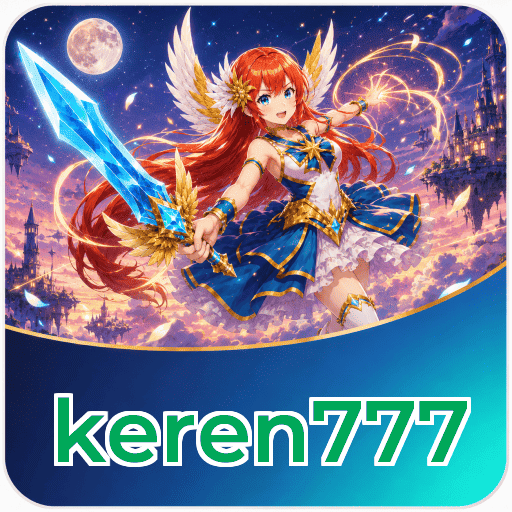 Layar pertama keren777 setelah pemasangan di Android
